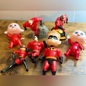 Disney Incredibles Action Figure Lot